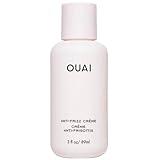 OUAI Anti Frizz Cream Travel Size - Moisturizing Hair Cream with Frizz Control & Heat Protection - Provides Hydration with Jackfruit & Beetroot Extract - Paraben, Phthalate & Sulfate Free (3 oz)