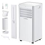 Coolblus 12000 BTU Portable Air Conditioners Cool Up to 550 Sq.Ft,3-in-1 AC Unit with Remote Control/LED Display/Installation Kits & Screwdriver/24Hrs Timer for Home/Office,White