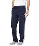 adidas Men's Essentials Warm-up Open Hem 3-stripes Tracksuit Bottoms, Legend Ink/White, 3X-Large Big