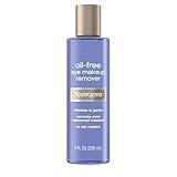 Neutrogena Gentle Oil-Free Eye Makeup Remover & Cleanser for Sensitive Eyes, Non-Greasy Makeup Remover, Waterproof Mascara Remover, Dermatologist & Ophthalmologist Tested, 8 fl. oz