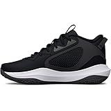 Under Armour Unisex Lockdown 6 Basketball Shoe, Black, 8.5, US