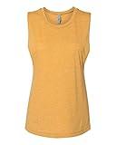 Next Level Ladies' Festival Muscle Tank S ANTIQUE GOLD