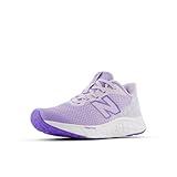 New Balance Fresh Foam Arishi V4 Lace-Up Running Shoe, Bright Lavender/Violet Crush, 3.5 US Unisex Big Kid