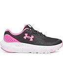 Under Armour Girls' Grade School Surge 4, (016) Anthracite/Aero Pink/Aero Pink, 6, US