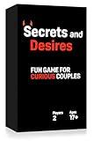 Fun and Sexy Card Game for Couples - Sex Gaming Cards for Two Adults, Sex Accessories Adult Card Games, Bedroom Games for Couples, Adult Sex Games, Couples Sex Games, Sex Card Game with Sex Cards