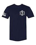 Promotion & Beyond EMS Emergency Medical Services Unisex T-Shirt, M, Navy