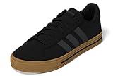 adidas Unisex Daily 4.0 Sneaker, Black/Carbon/Gum, 11 US Men