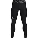 Under Armour Men's HeatGear Armour Leggings , Black (001)/Pitch Gray, Large