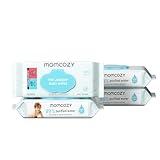 Momcozy Baby Wipes-Extra Large Size Design, 99% Water Based, Unscented & Hypoallergenic, Cleansing & Moisturizing Baby Wipes for Sensitive Skin, 240 Count (4 packs)