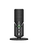 SENNHEISER Professional Profile - USB Cardioid Condenser Microphone & Table Stand, 1.2 m USB-C Cable - Mute Button, Built-in Headphone Jack, Gain, Mix & Volume Control, for PC & Mac,Black