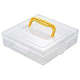 JapanBargain 3024, Japanese 6-inch Origami Folding Paper Case Box Storage Container for Craft Card stock Stamp Sewing Kit Tools, Made in Japan