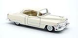 KiNSMART 1953 Cadillac Series 62 Eggshell White 5 Inch 1:43 O Scale Die Cast Metal Model Toy Classic Ventage Car