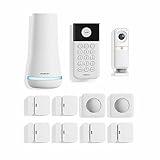 SimpliSafe 11 Piece Wireless Home Security System Gen 3 with Wireless Indoor HD Camera - Optional 24/7 Professional Monitoring - No Contract - Compatible with Alexa and Google Assistant,White