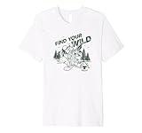 Looney Tunes Bugs Bunny Find Your Wild Anvil Falls Logo Premium T-Shirt