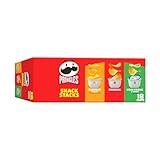 Pringles Potato Crisps Chips, Lunch Snacks, Office and Kids Snacks, Snack Packs, Variety Pack, 12.9oz Box (18 Cups)