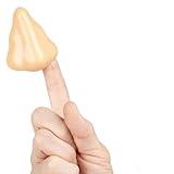 Archie McPhee Nose Finger Puppet (Natural)