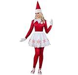 Fun World Womens Elf on the Shelf Costume Medium