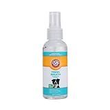 Arm & Hammer for Pets Dog Oral Care Spray - Fresh Breath & Teeth Cleaning Spray - Pet Breath Freshener - Reduce Plaque & Tartar Buildup - Healthy Mouth Hygiene Solution for Dogs - Mint Flavor, 4 Oz