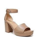 Naturalizer Womens Pearlyn Platform Sandal Taupe Leather 12 M