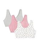 Fruit of the Loom Women's 3-Pack Cotton Sports Bra