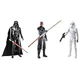 STAR WARS Clash of The Dark Side, 12-Inch Action Figure Set, 3-Pack of Figures & 4 Accessories, Toys for Kids Ages 4 and Up (Amazon Exclusive)