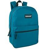 Trail maker Classic 17 inch Backpacks with Adjustable Padded Straps | School Backpacks for Girls, Boys (Blue)