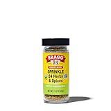 Bragg Organic Sprinkle Seasoning with 24 Herbs and Spices - 1.5 oz - Salt-Free Seasoning Blend - Perfect for Vegetables, Meats, and Salads