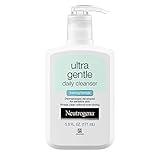 Neutrogena Ultra Gentle Foaming Facial Cleanser, Hydrating Face Wash for Sensitive Skin, Gently Cleanses Face Without Over Drying, Oil-Free, Soap-Free, 5.8 fl. oz