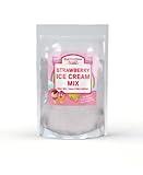 Unpretentious Strawberry Soft Serve Ice Cream Mix, 1lb, Rich & Creamy, Homemade Ice Cream, Single Serving