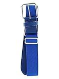MadSportsStuff Performance Baseball Softball Belt (Youth, Royal)