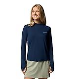Columbia Women's Chill River Long Sleeve, Collegiate Navy, Medium