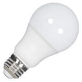 Satco S9703, 10 Watt, 2700K, Medium Base, 220 Deg. Beam Angle, 90CRI, 120 Volt, A19 LED Bulb