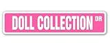 Doll Collection Street Sign Barbie Antique Collectible Collector Baby | Indoor/Outdoor | 36" Wide