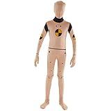 Morphsuits Kids Crash Test Dummy Fancy Dress Costume - Size Large 4'0" - 4'6" (120cm-137cm)