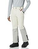 Amazon Essentials Men's Water-Resistant Insulated Snowboard Ski Snow Pant, Grey Stone Color Block, Large
