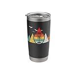 Disc Golf Discgolf Disc Golfing Vintage Stainless Steel Insulated Tumbler