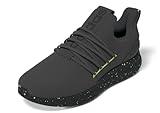 adidas Men's Lite Racer Adapt 7.0 Sneaker, Charcoal/Pulse Lime/Carbon, 9.5