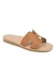 Esprit Women's Classic Sandal, The Leona Will be Your New Closet Staple, Whiskey, 7