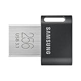 SAMSUNG MUF-256AB/AM FIT Plus 256GB - 400MB/s USB 3.1 Flash Drive, Gunmetal Gray