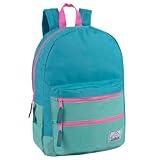 Trail maker Multi-Color Back Pack with Adjustable Padded Shoulder (Green)