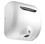 XLERATOR Excel Dryer XL-BW-ECO-1.1N Hand Dryer XLERATOR XL-BW-ECO Automatic, Surface-Mounted, White Thermoset (BMC) Cover, 110-120V with Noise Reduction Nozzle