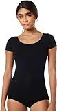 Capezio Women's Classic Short Sleeve Leotard,Black,Medium