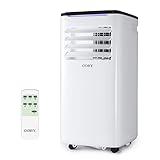 Coby CBPAC710 3-in-1 AC Unit, Dehumidifier & Fan, 10,000 Portable Air Conditioner, 10000 BTU, White