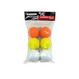 Gladiator Lacrosse® Pack of 6 Official Lacrosse Balls – Multicolor – Meets NOCSAE Standards, SEI Certified