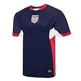 Icon Sports U.S. Soccer USMNT Adult Soccer Game Day Jersey-Inspired Shirt | Legend, Navy Red, XX-Large