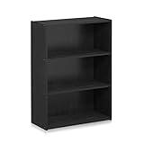 Furinno Pasir 3-Tier Open Shelf Bookcase, Americano