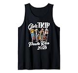 Puerto Rico Girls Trip 2025 Birthday Squad Women Vacation Tank Top