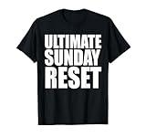 Ultimate Sunday Reset, Cleaning, Holiday, Magna, cartoon, T-Shirt