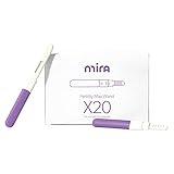 Mira Fertility MAX Wands, Ovulation Test Strips for Women, Predict & Confirm Ovulation at Home, Track PdG, LH and E3G, Use with The Digital Mira Fertility Monitor Kit + App, 20 Tests