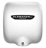 Excel Dryer XLERATOReco XL-BW-ECO Hand Dryer, No Heat, White Thermoset Resin (BMC) Cover, Automatic Sensor, Surface Mounted, LEED Credits, GreenSpec Listed, Commercial Hand Dryer, 500 Watts